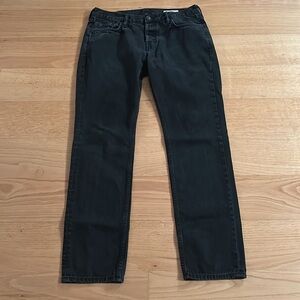 ALLSAINTS Spitalfelds Iggy Slim Fit Denim Button-Fly Jeans Size 33